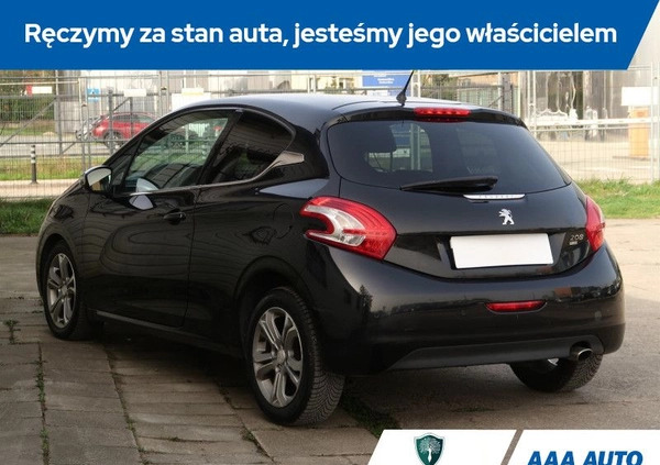 Peugeot 208 cena 23000 przebieg: 117802, rok produkcji 2012 z Korsze małe 232